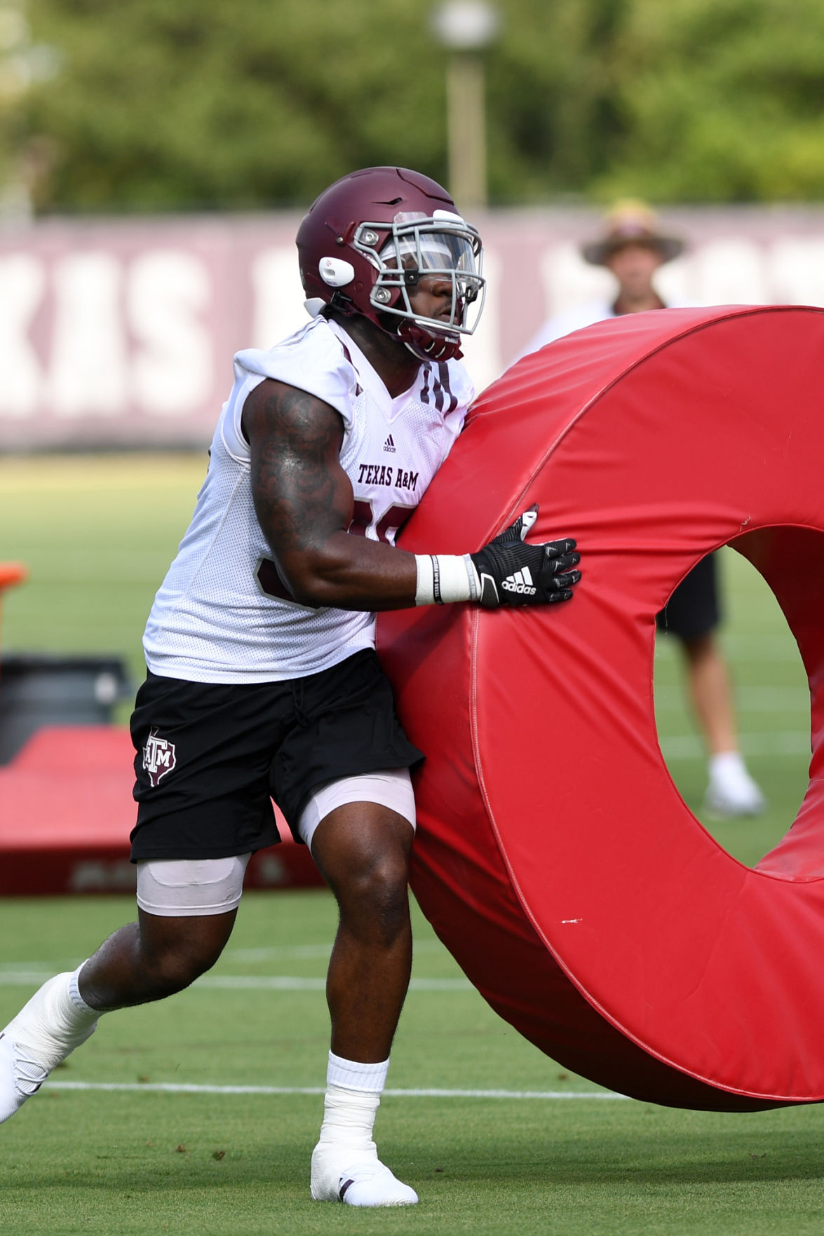Texas A&M football practice